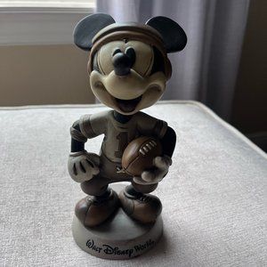 Old Time Football Mickey Bobblehead 8"
